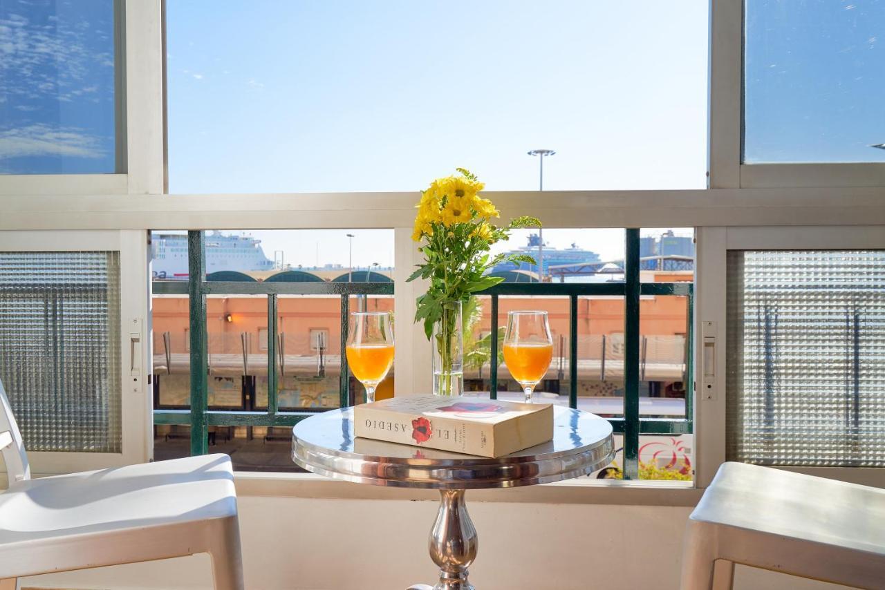 Apartamento En Centro Ciudad Con Vistas Al Mar Malaga Bagian luar foto
